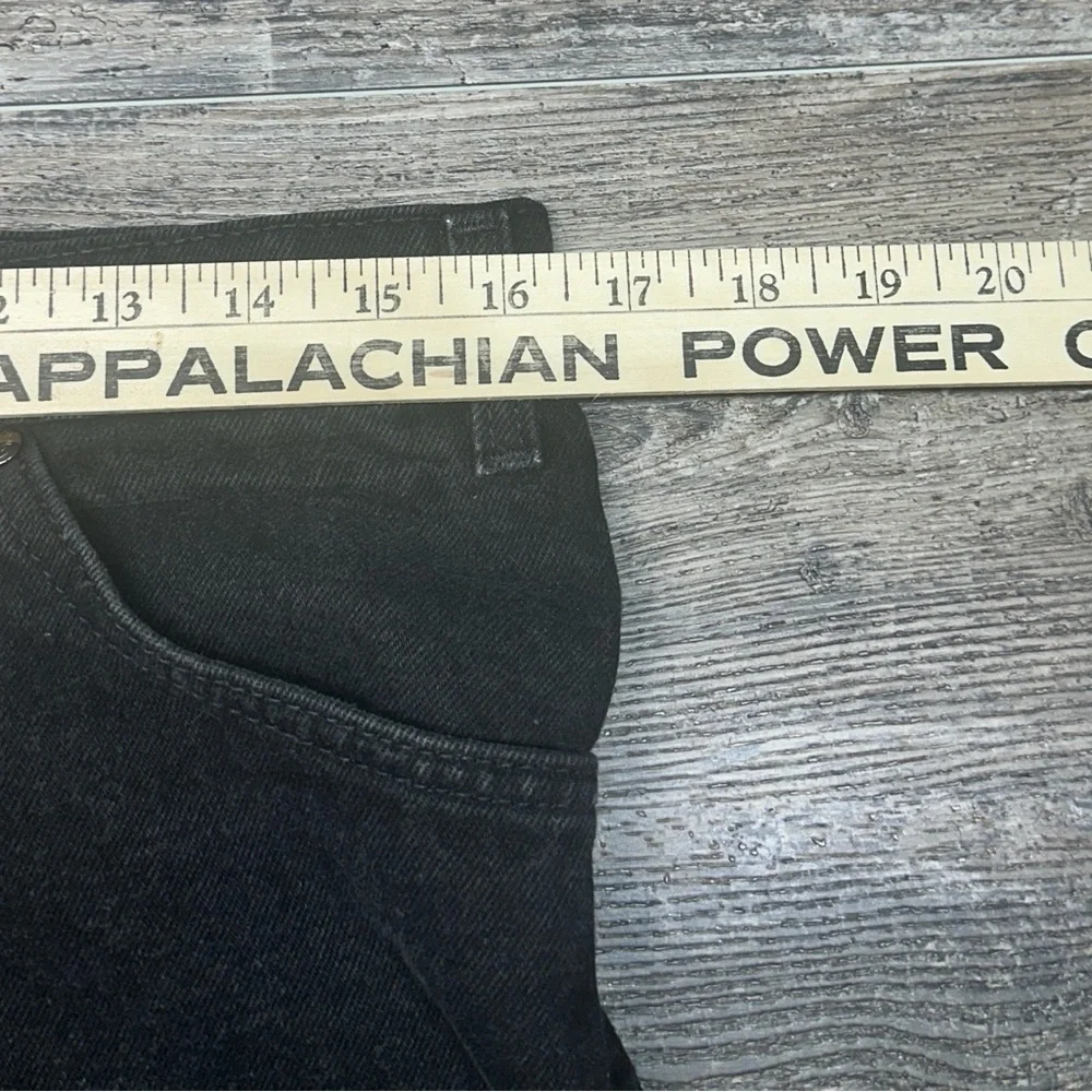 Vintage Levi's 550 Orange Tab Relaxed Fit Tapered Leg Jean USA Black 34x30